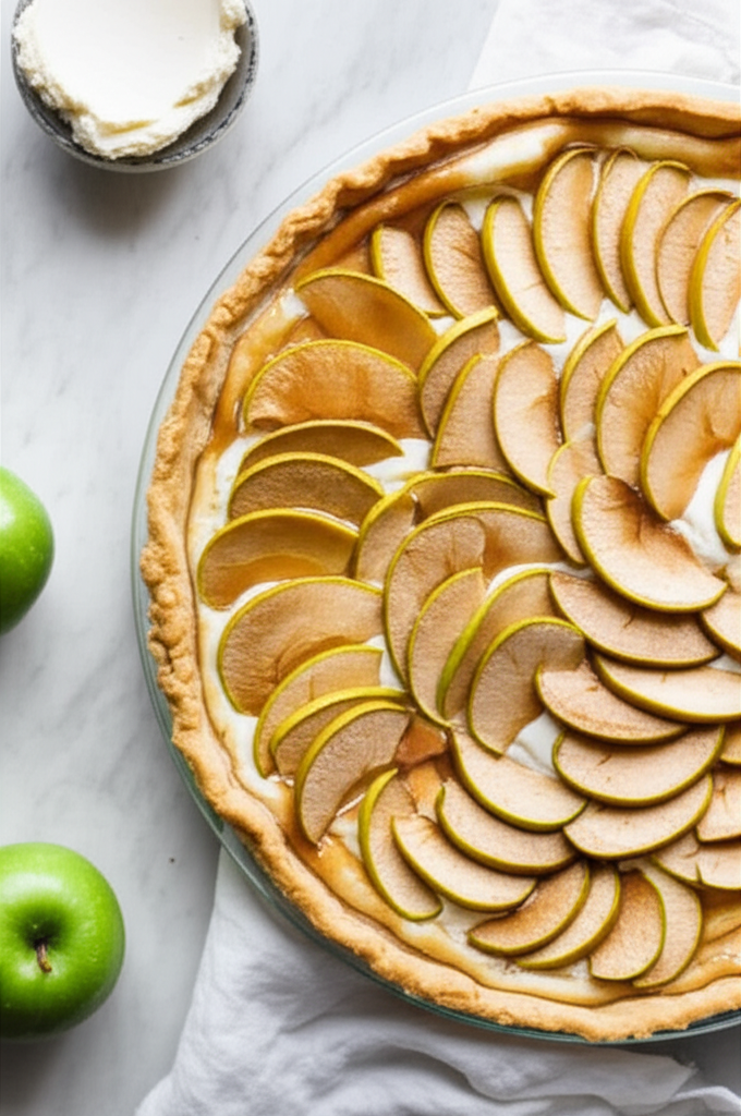 Apple Cream Cheese Tart image