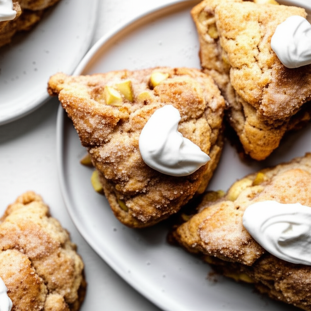 Apple Cream Scones image