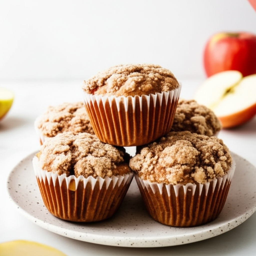 Apple Crisp Muffins image