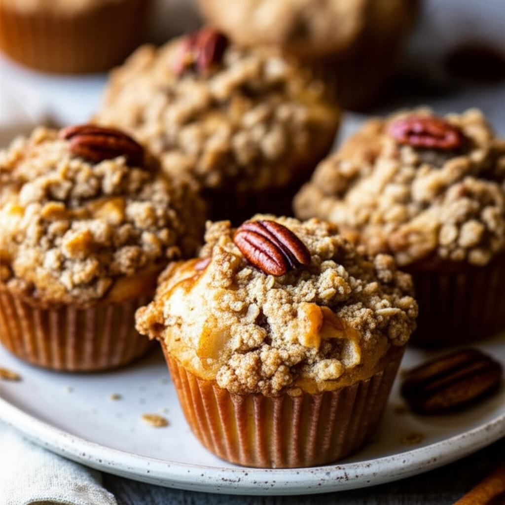 Apple Crisp Muffins Recipe image
