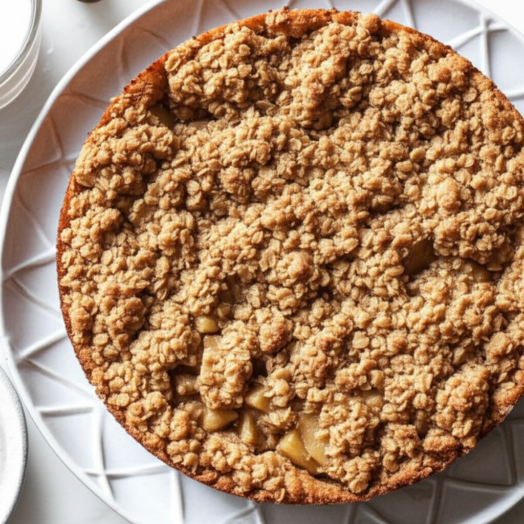 Apple Crisp Oven Pancake image