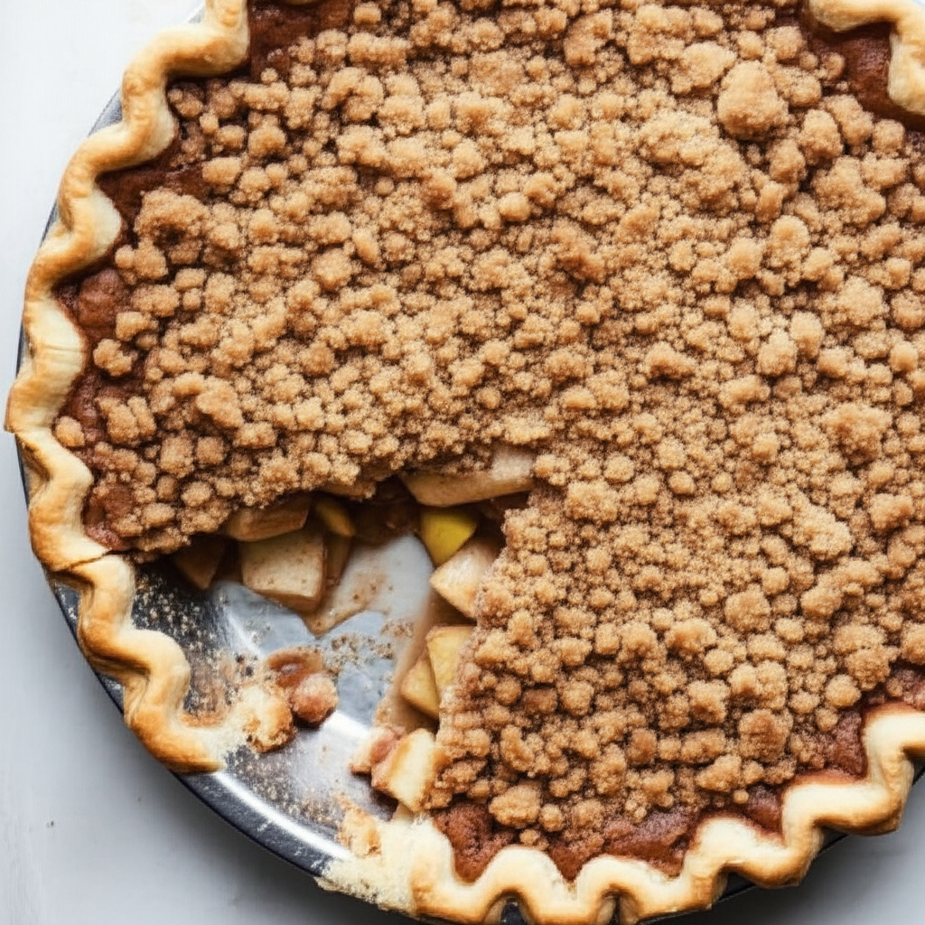 Apple Crumb Deep Dish Pie image