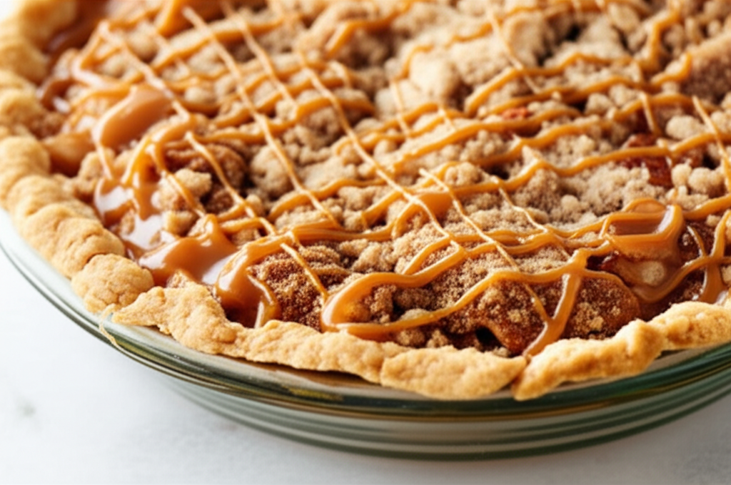 Apple Crumb Pie image