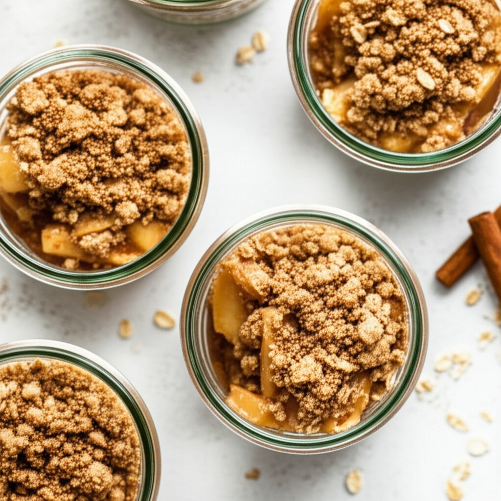 Apple Crumble In A Jar image