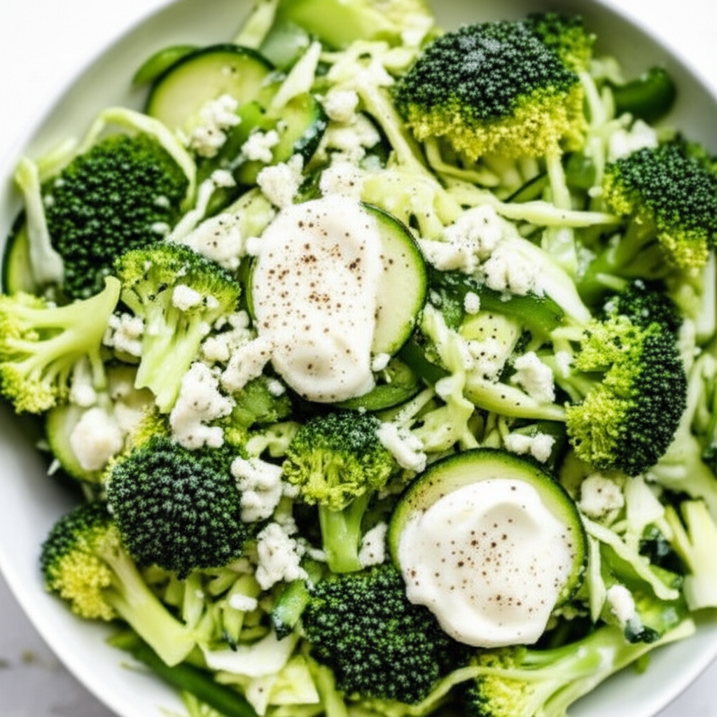 Crunchy Green Salad image