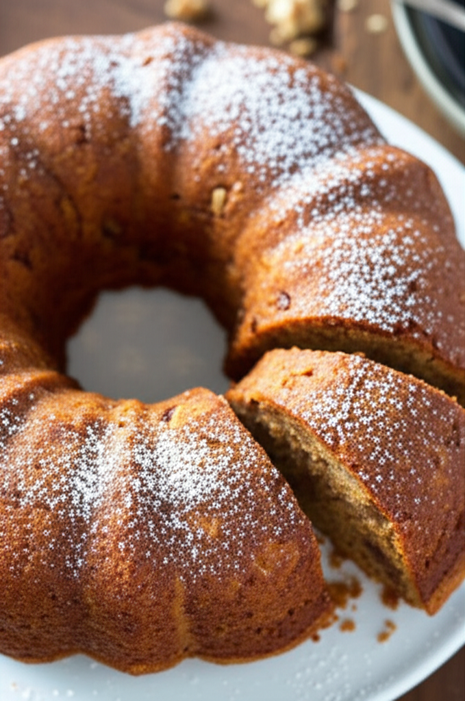 Apple Date Bundt Cake image