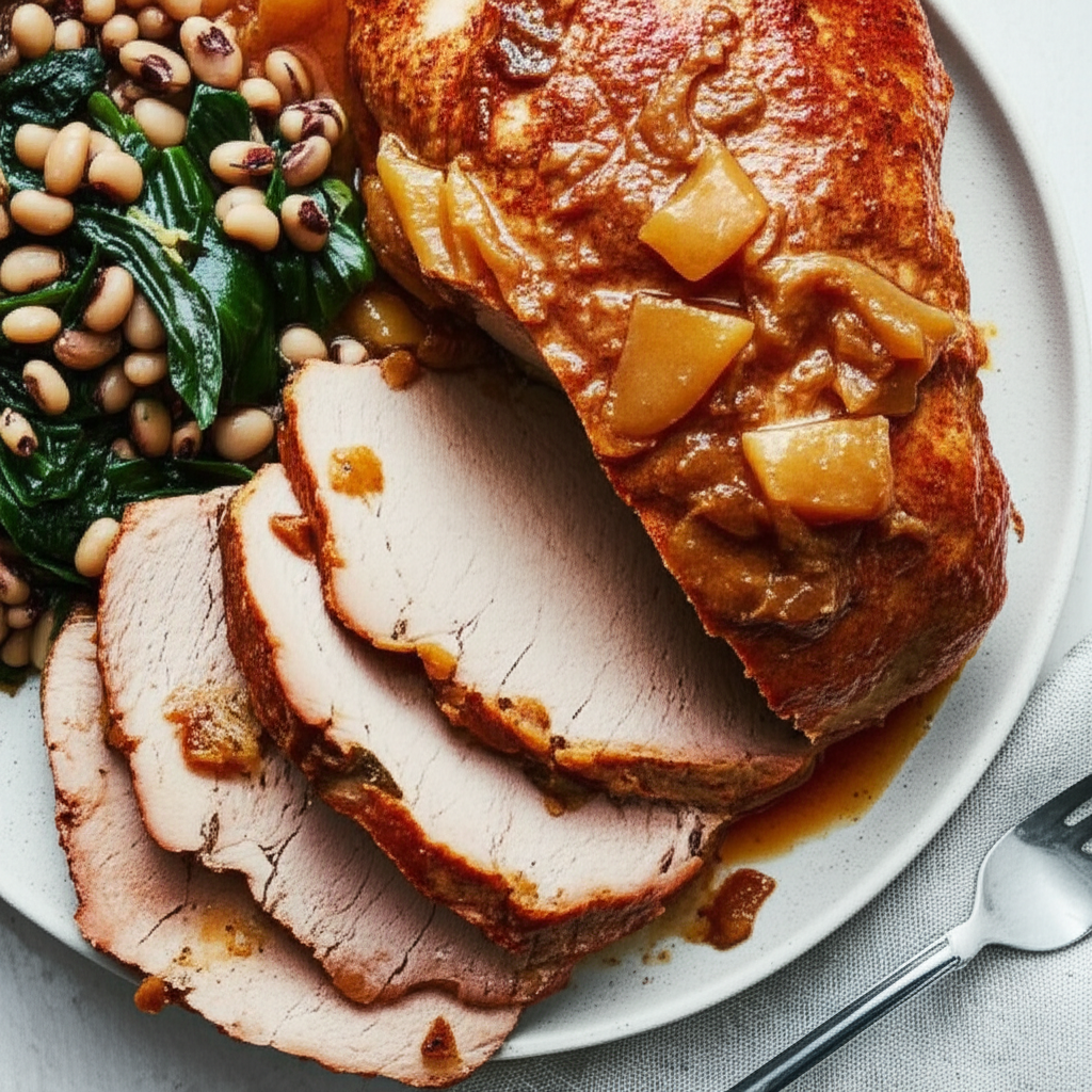 Apple Dijon Pork Roast image