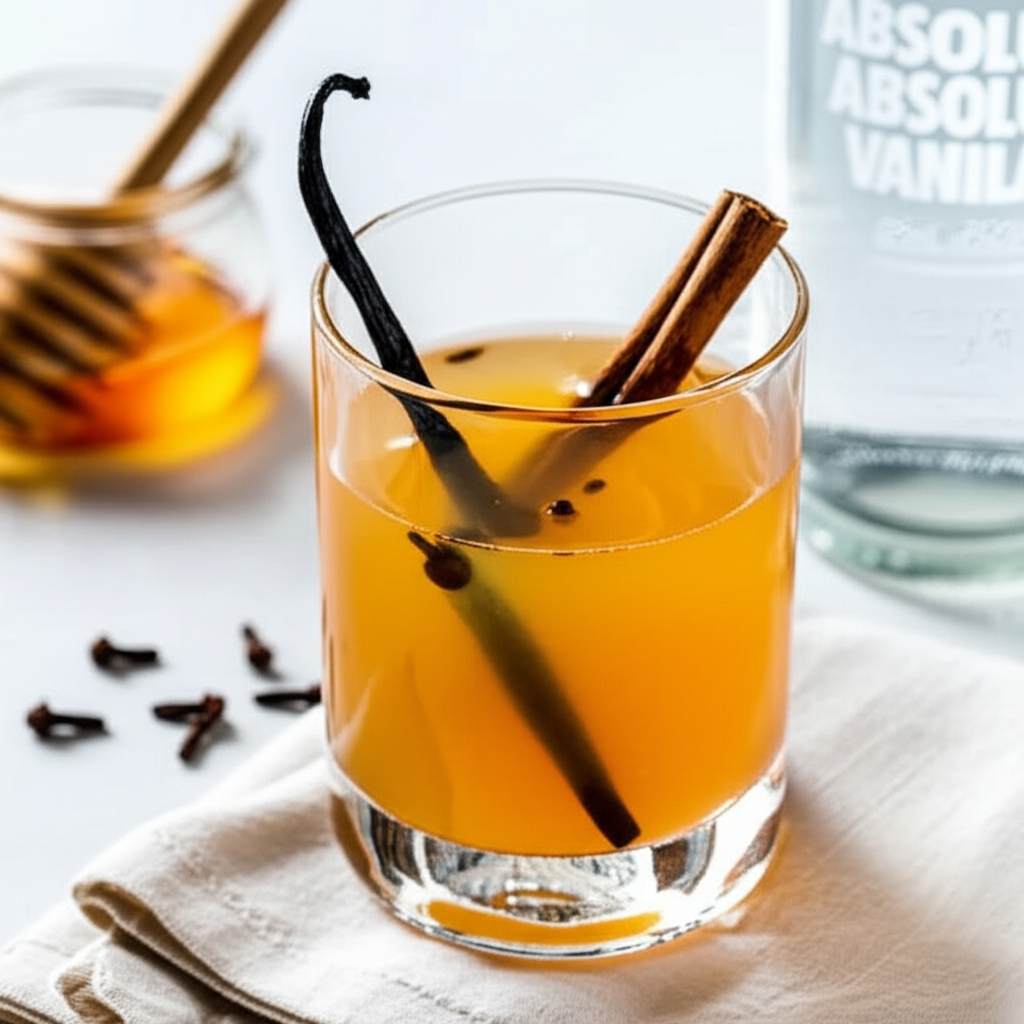 Apple Drink With Absolut Vanilia image