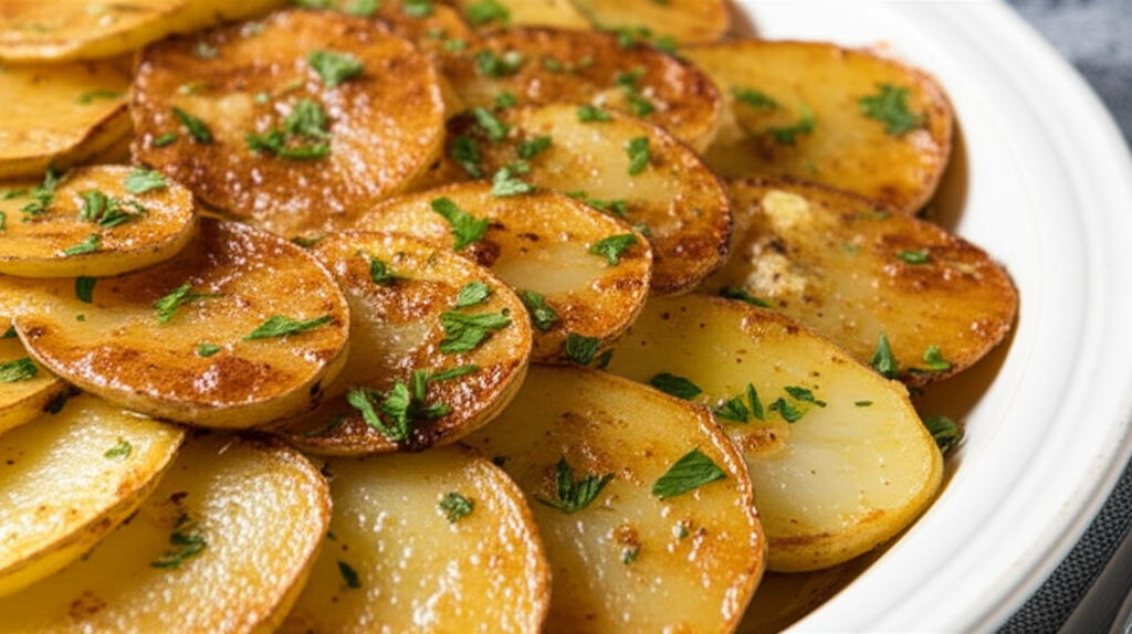 Potatoes Pommes Lyonnaise image