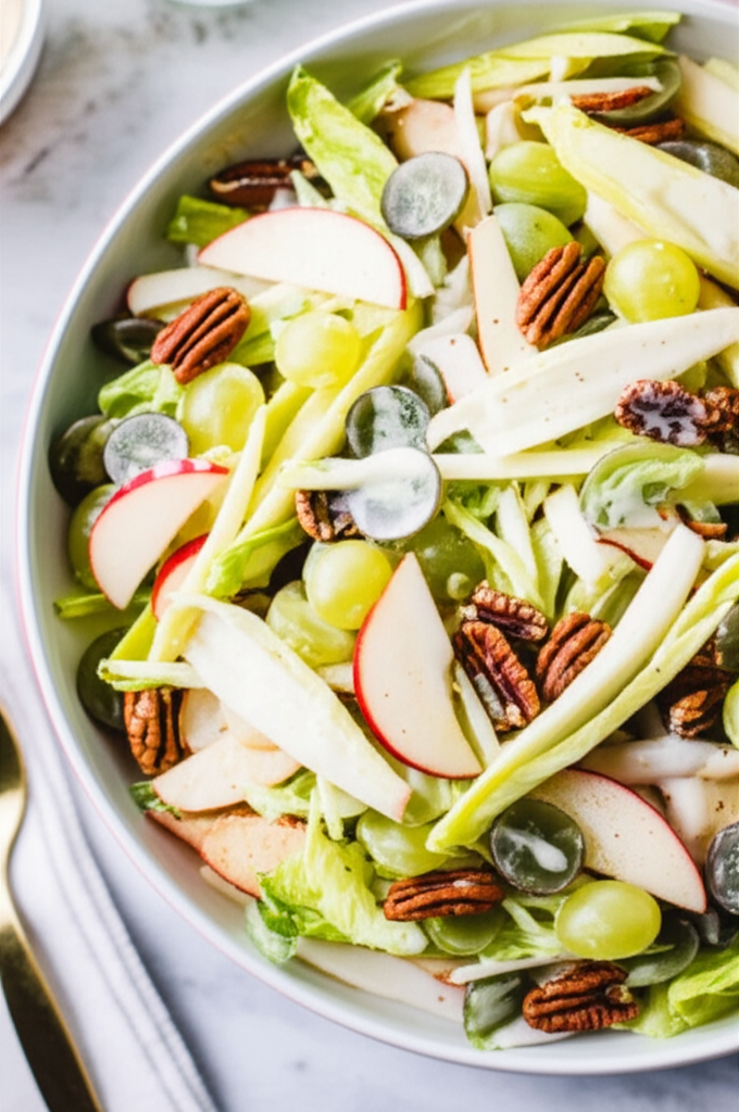 Apple Endive And Grape Salad image