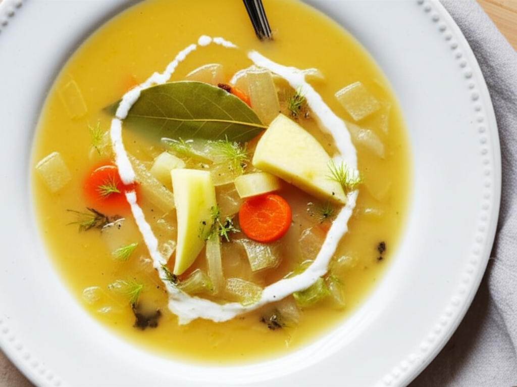 Apple Fennel Soup image