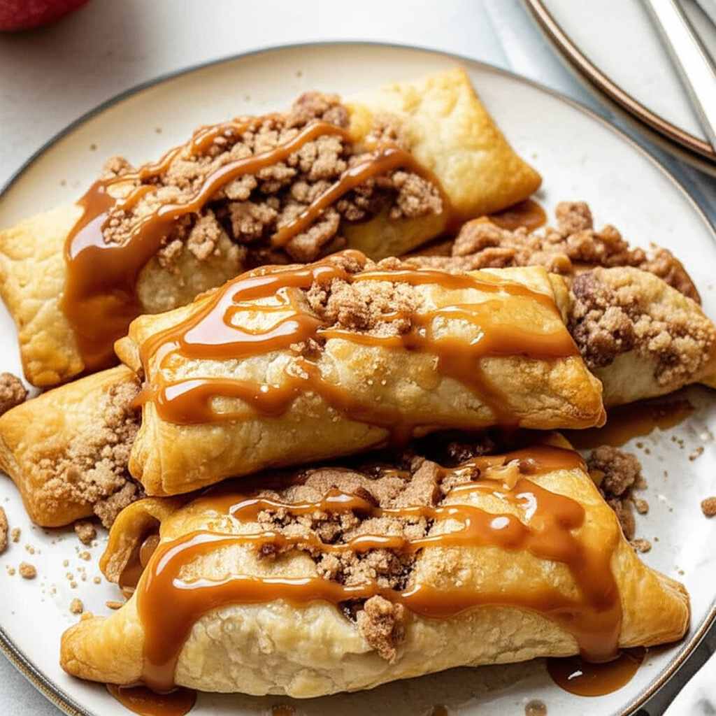 Apple Foldovers With Apple Glaze image