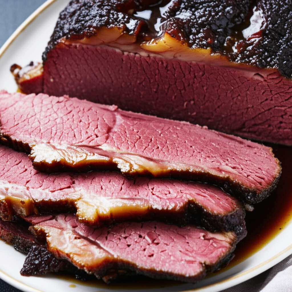 Apple Glazed Corned Beef image
