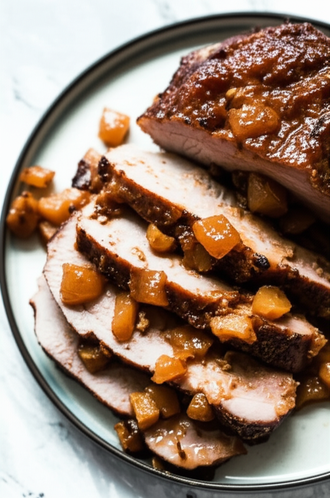 Apple Glazed Pork Roast Oamc image
