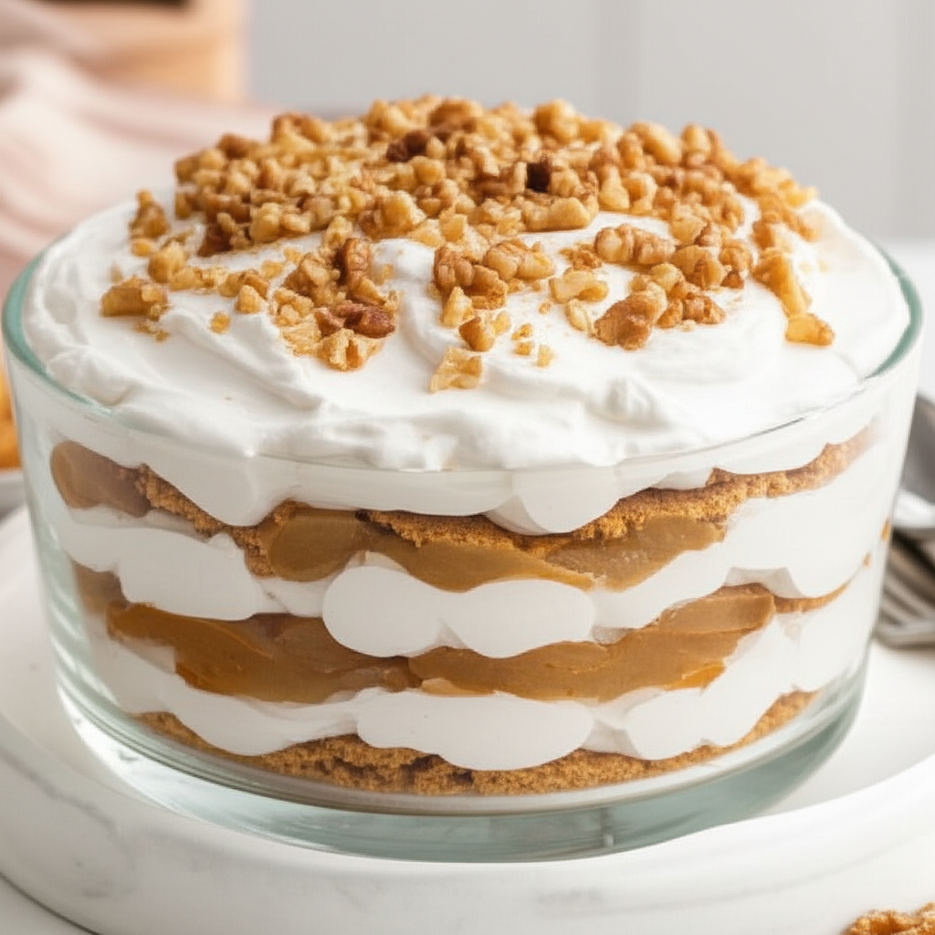 Apple Graham Dessert image