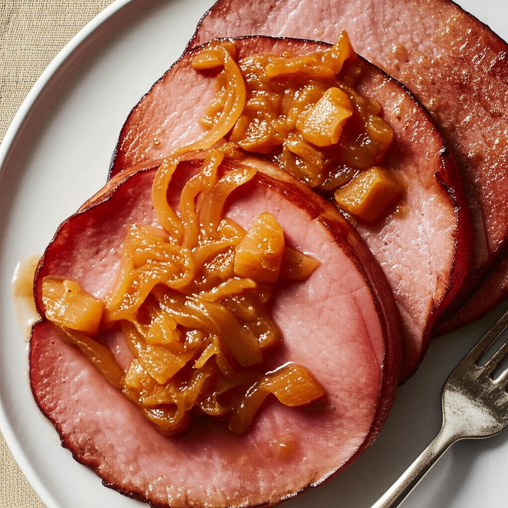 Apple Ham Steak image