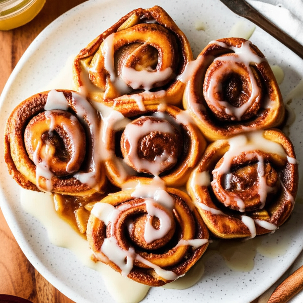 Apple Harvest Cinnamon Rolls image