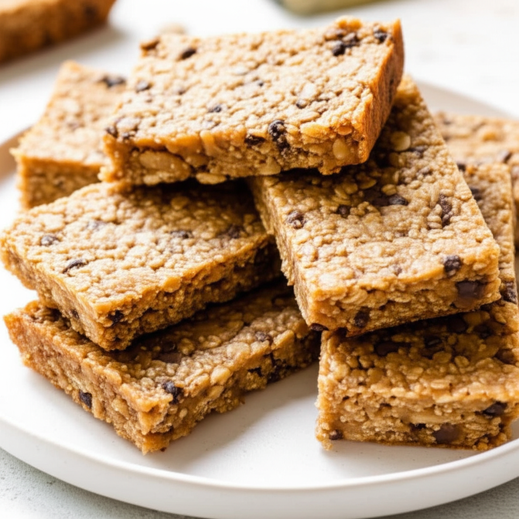 Super Healthy Chewy Granola Bars image