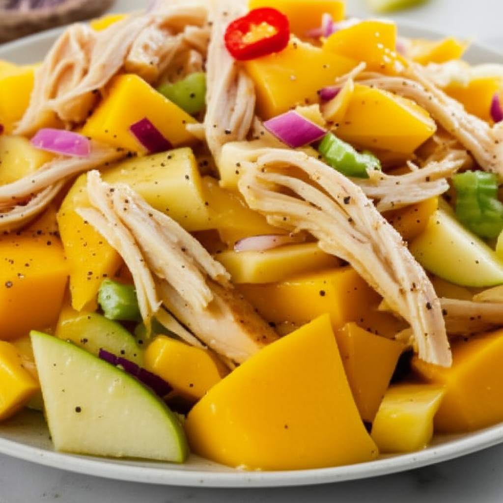 Apple Mango Chicken Salad image