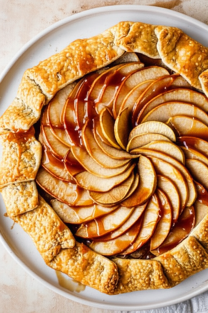 Apple Marzipan Galette image