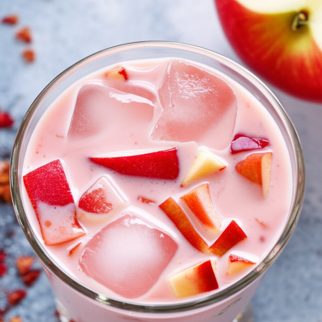 Apple Milk Drink Sharbat image