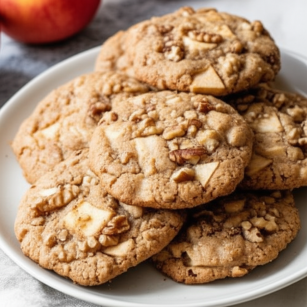 Apple Nut Cookies image