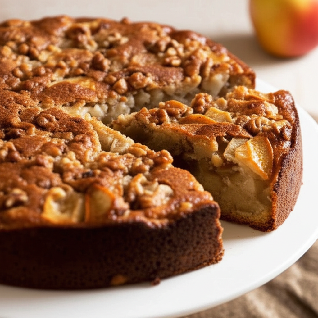 Apple Nut Torte image