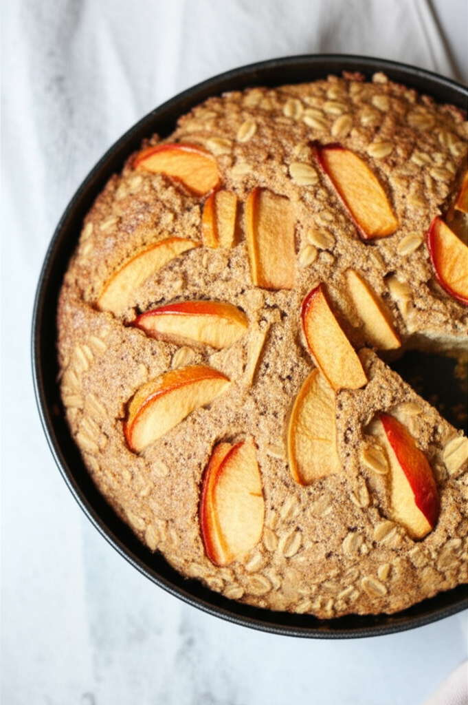 Apple Oat Cake Low Gi image