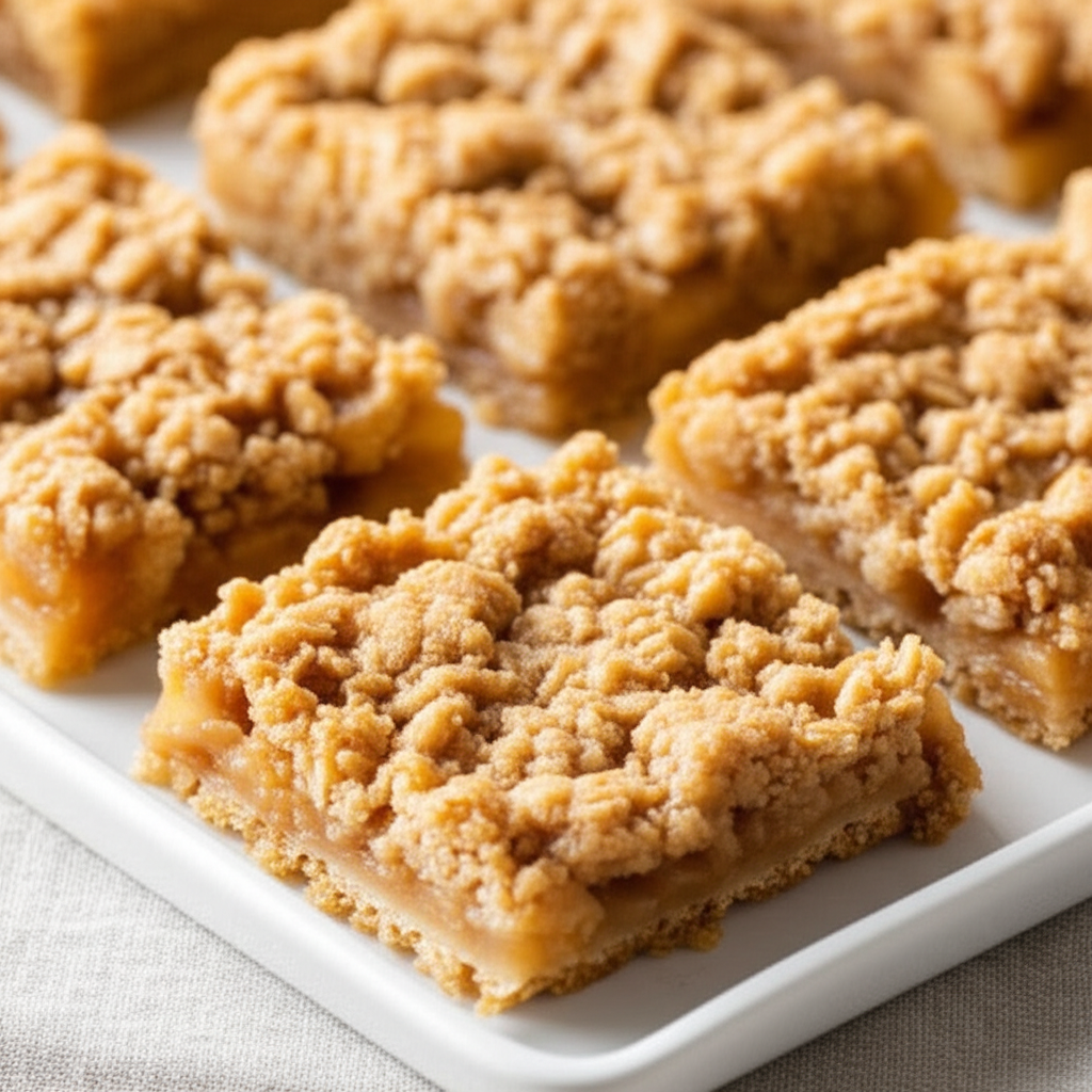 Apple Oatmeal Bars image