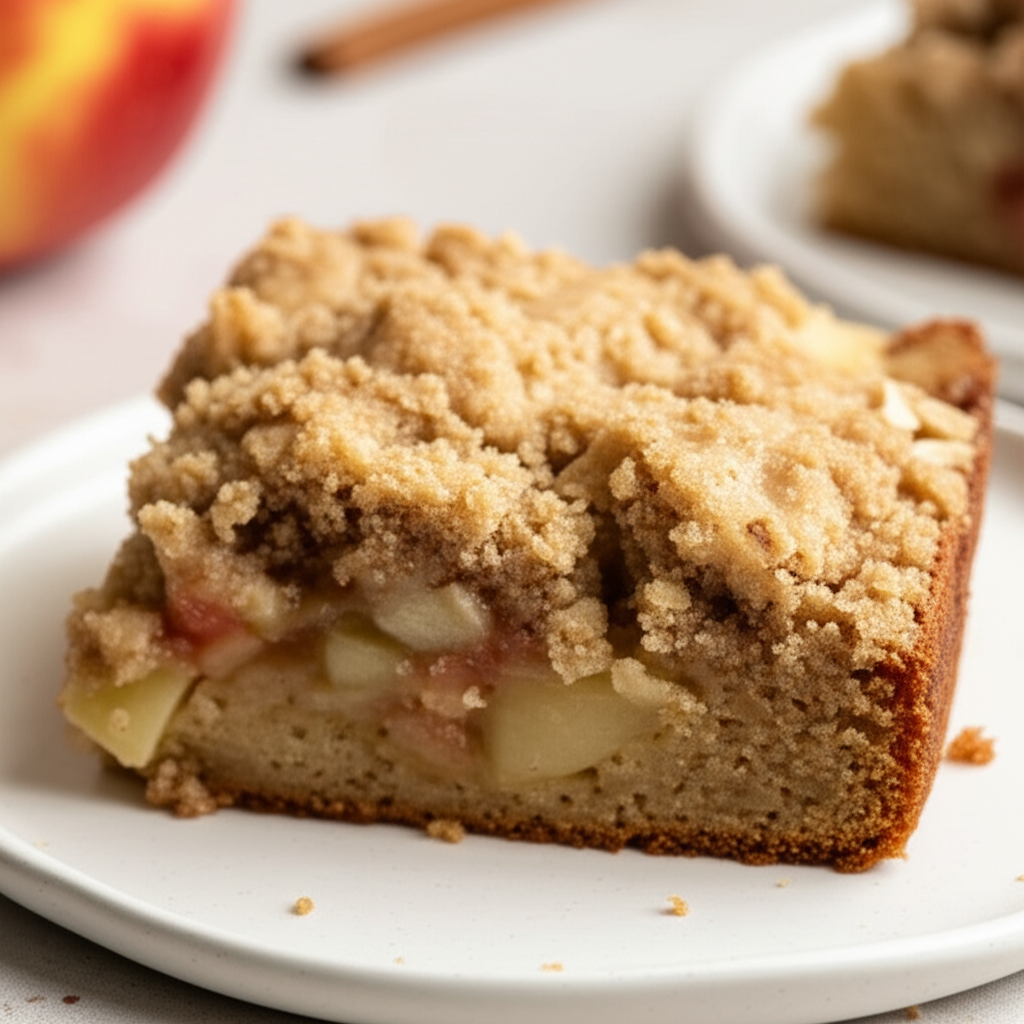Apple Oatmeal Crumb Cake image