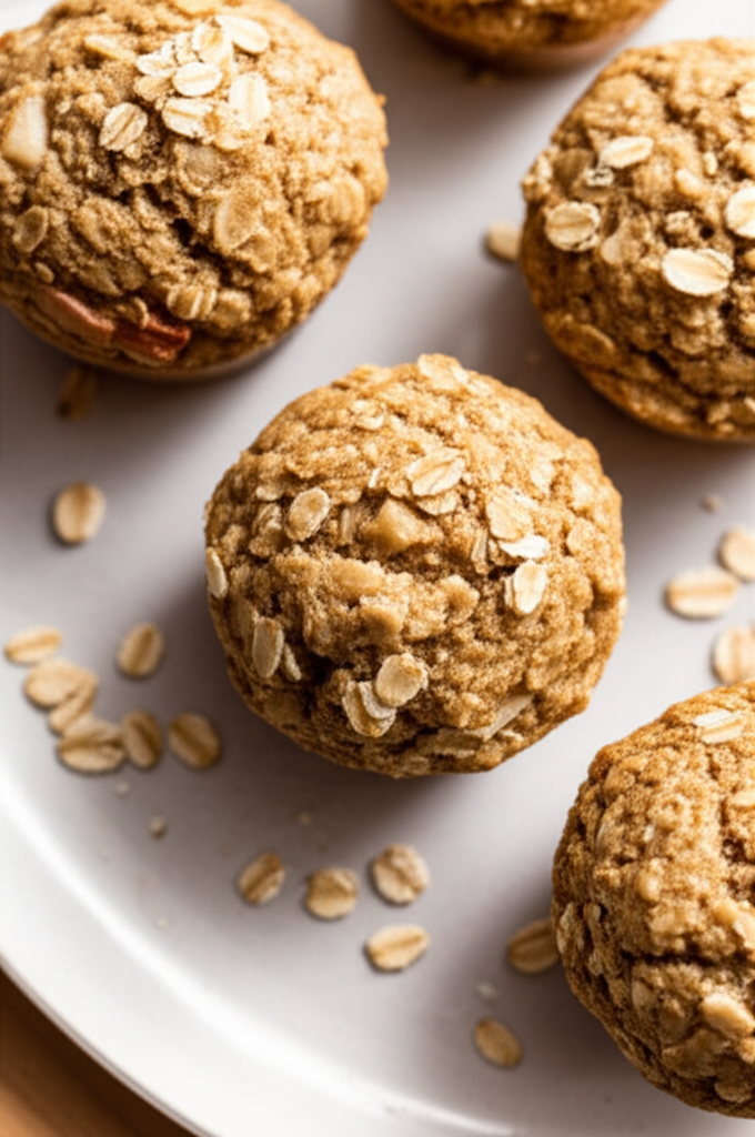 Apple Oatmeal Muffins image