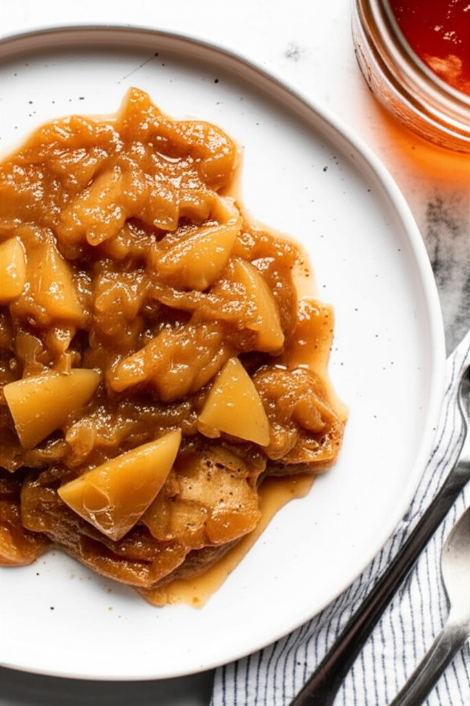 Apple Onion Sauce For Pork image
