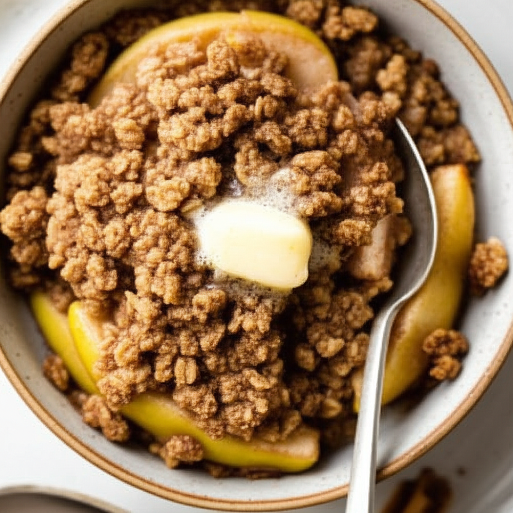 Apple Or Pear Crisp For One image