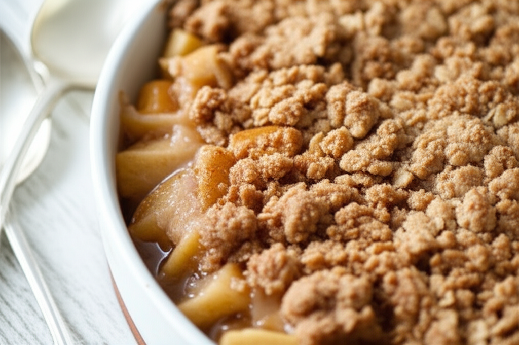 Apple Or Rhubarb Crisp image