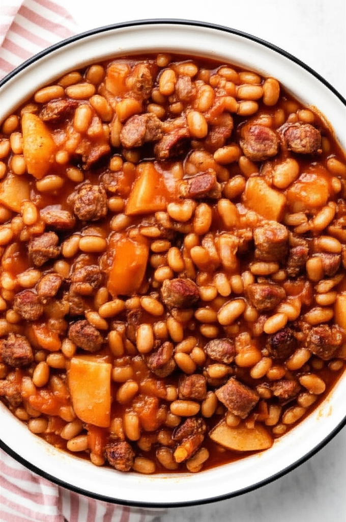 Apple Orchard Bean Bake image