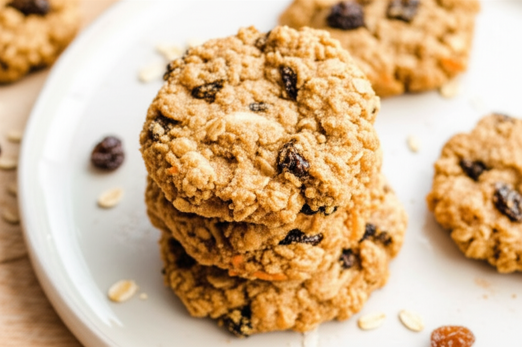 Apple Peanut Butter Breakfast Cookies image