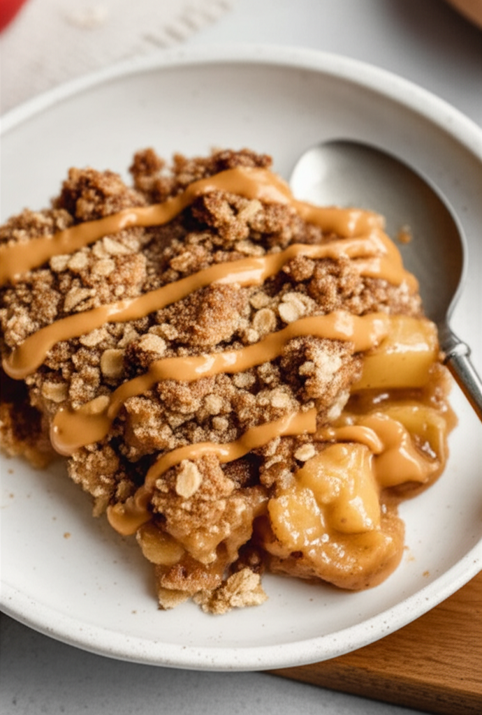 Apple Peanut Crumble image