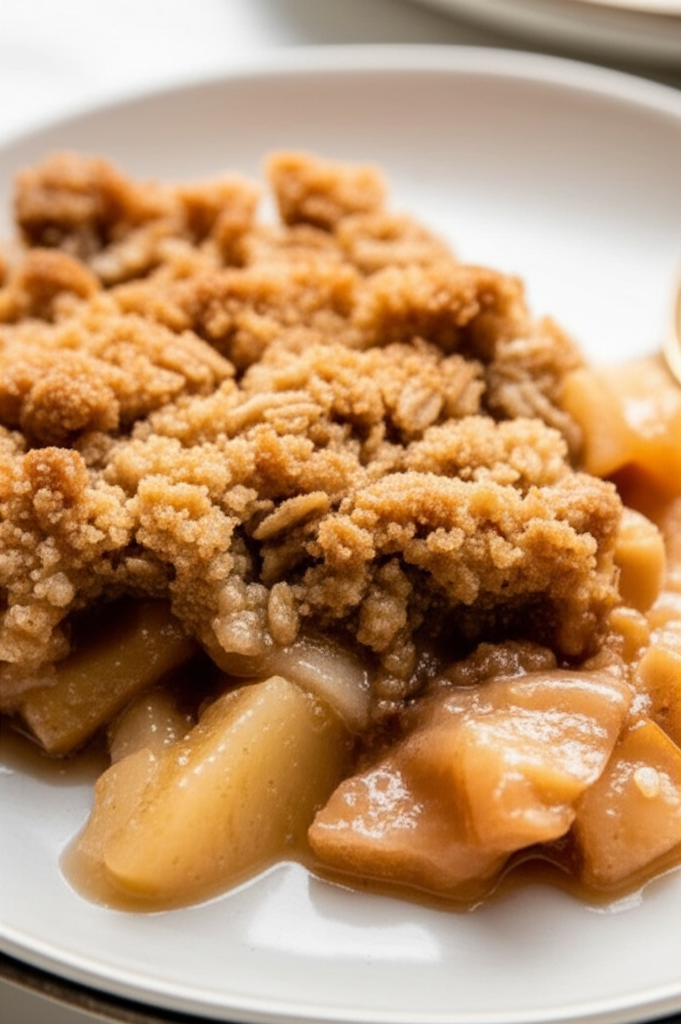 Apple Pear Ginger Crisp image