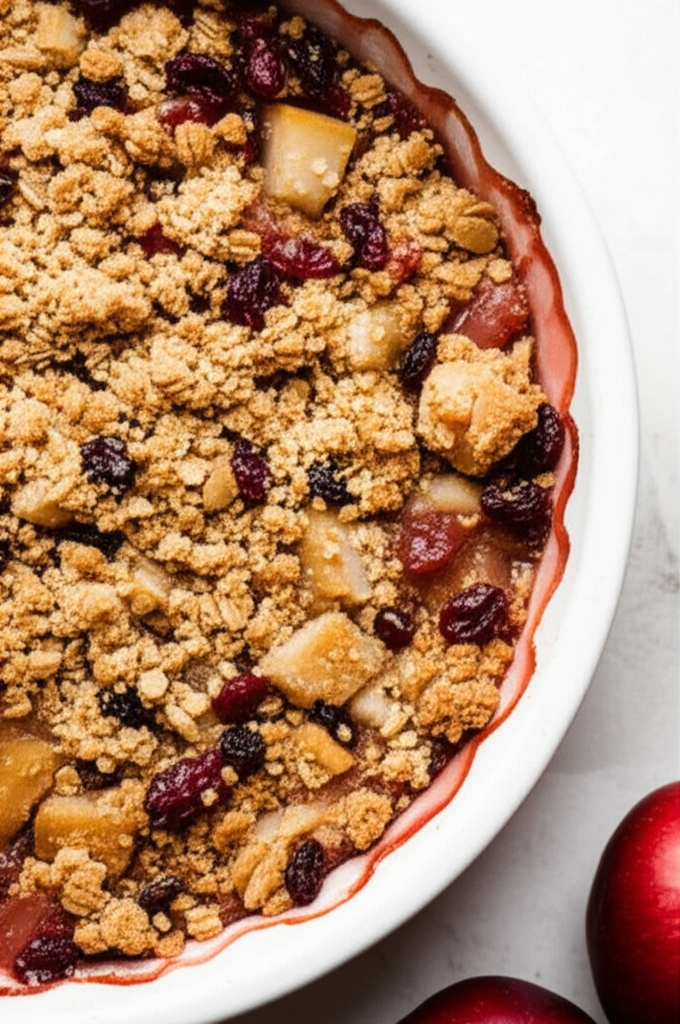 Apple Pear Rum Crisp image
