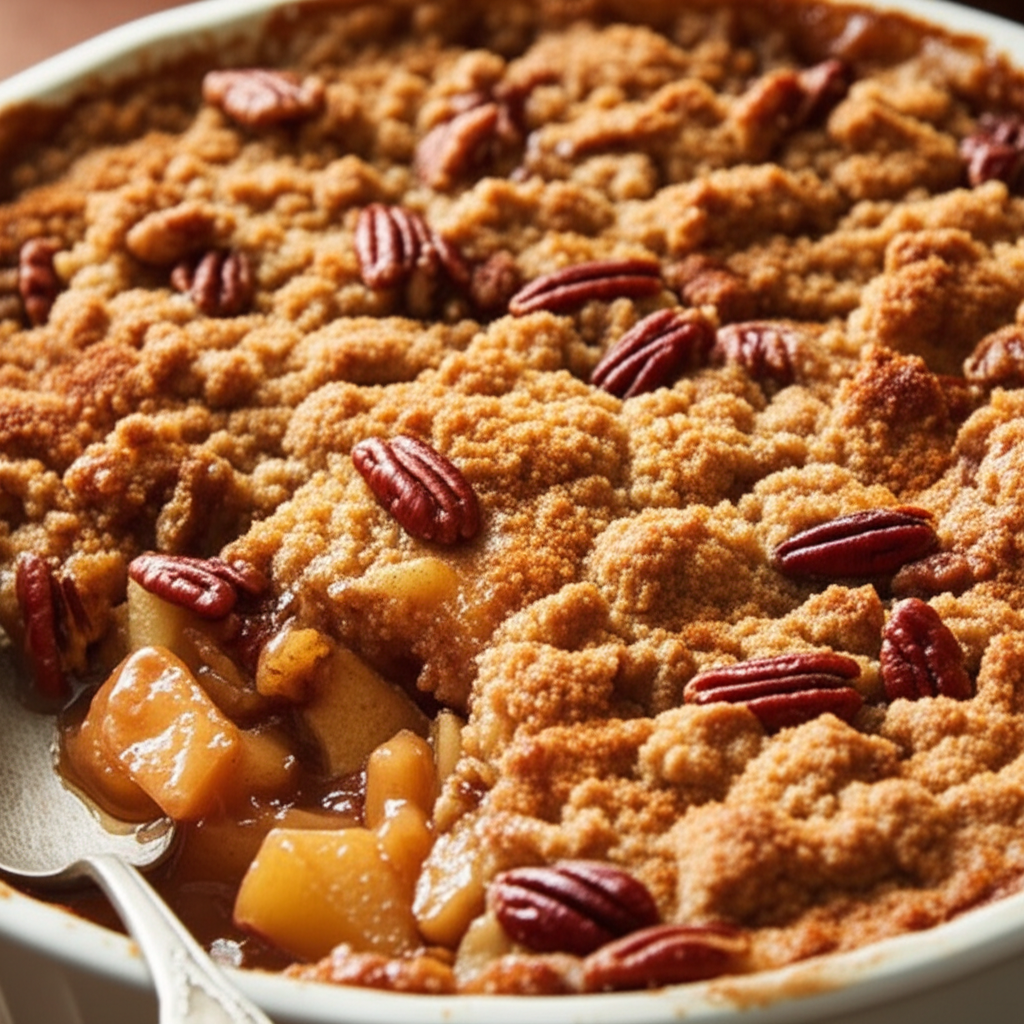 Apple Pecan Cobbler image
