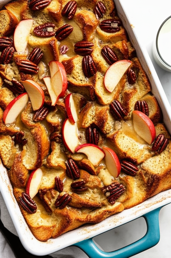 Apple Pecan French Toast Recipe image