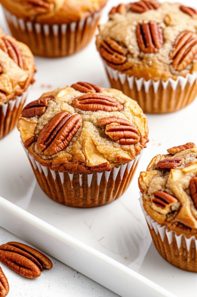 Apple Pecan Muffins image