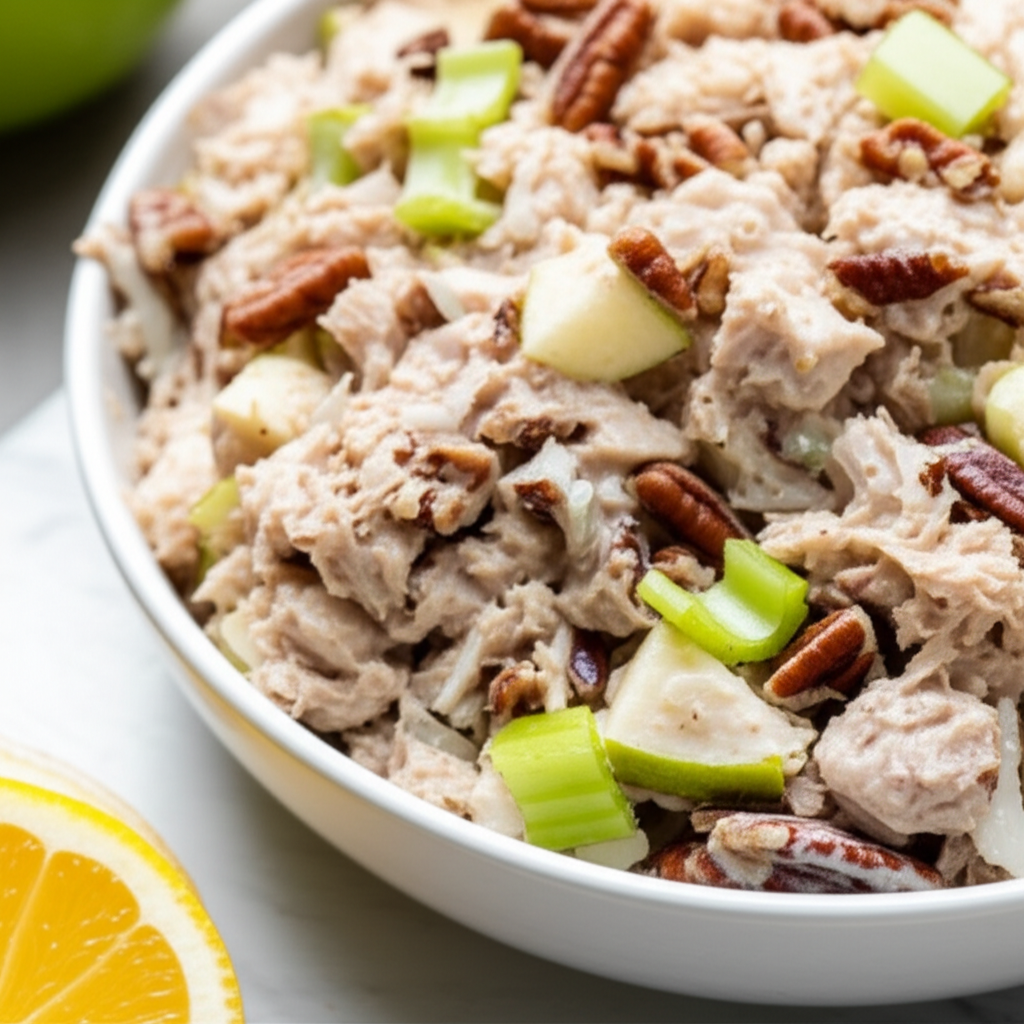 Apple Pecan Tuna Salad image