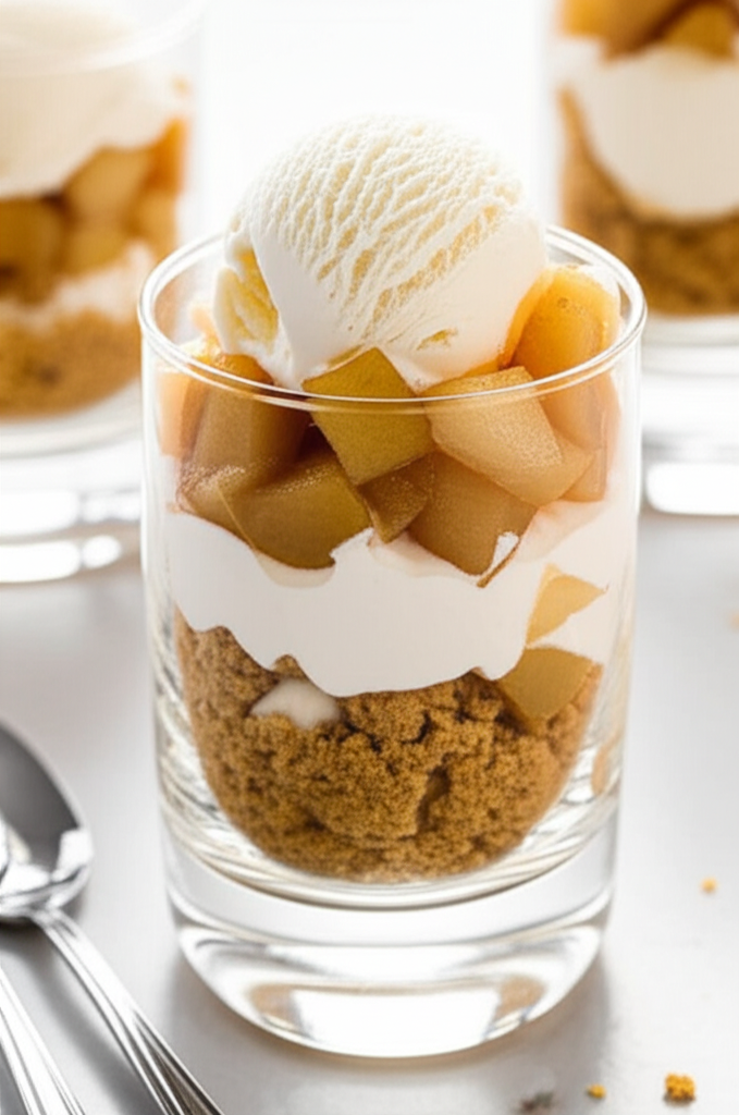 Apple Pie A La Mode Parfaits image