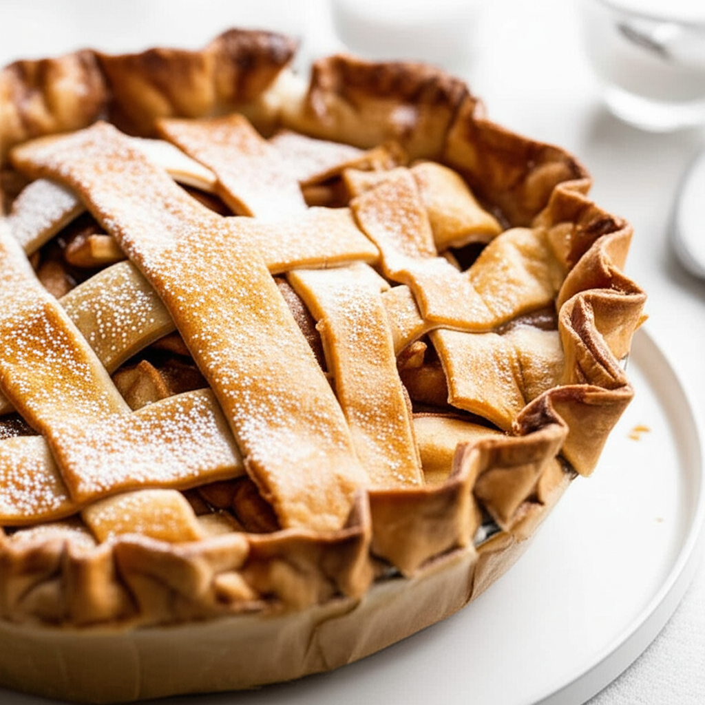 Apple Pie Baked In A Brown Paper Bag image