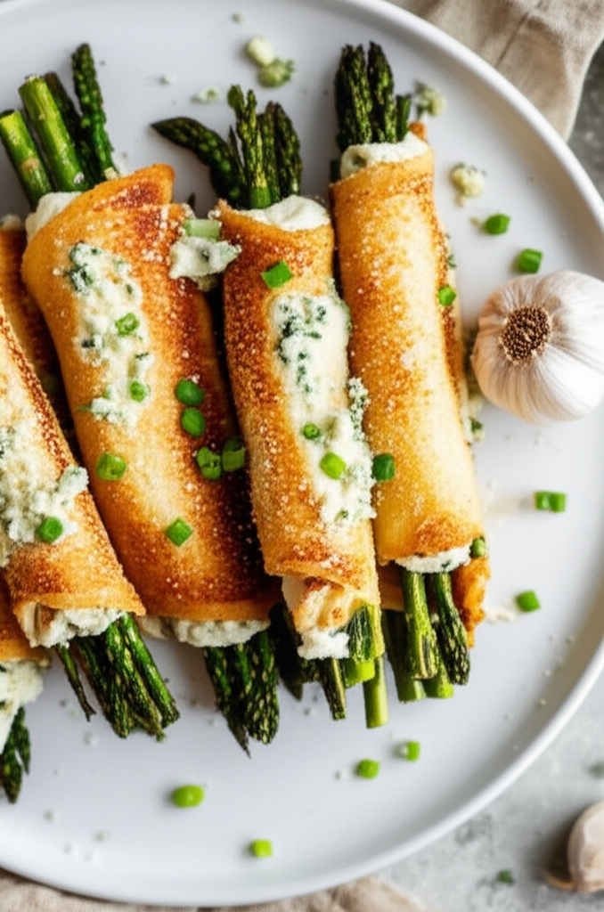 Delicious Asparagus Roll Ups image