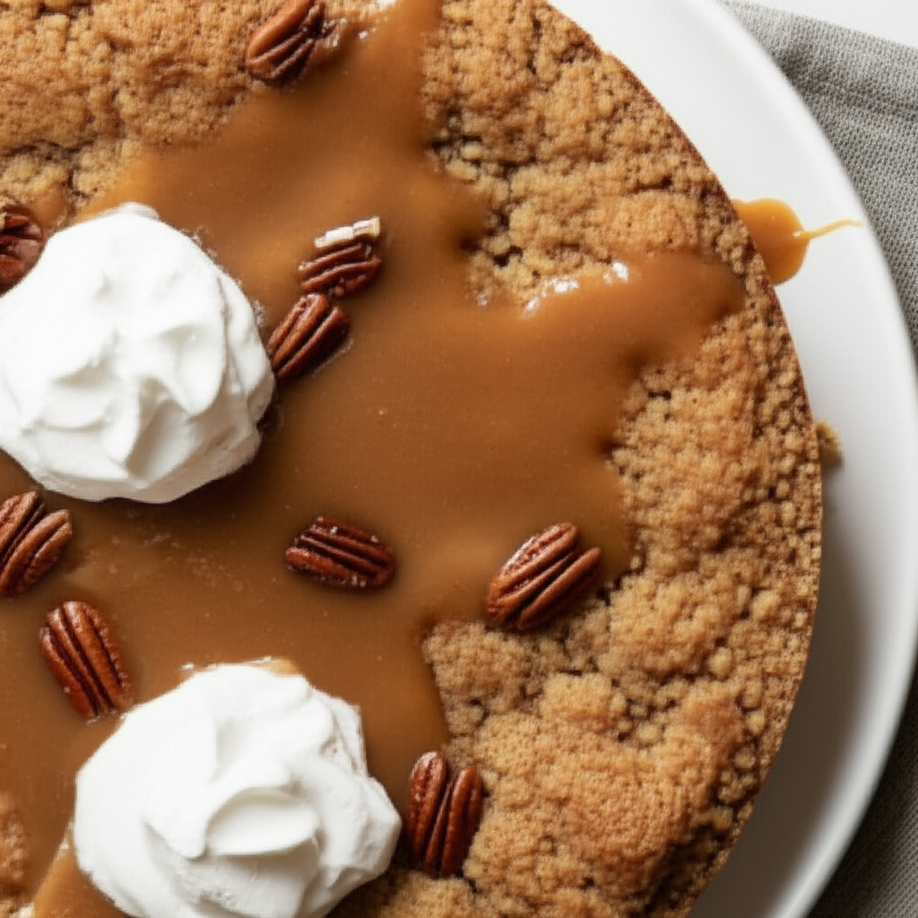Apple Pie Cake With Rum Butter Sauce image