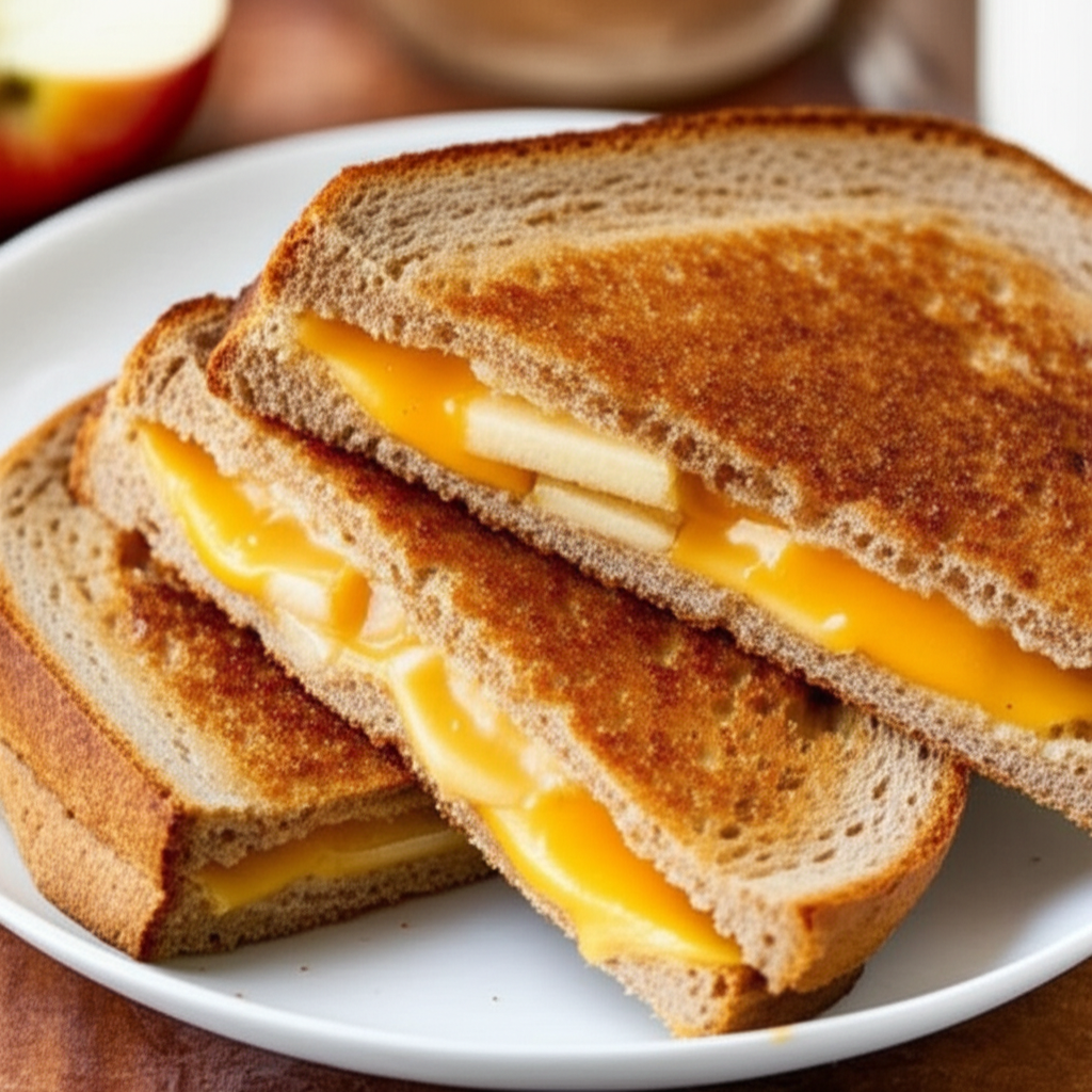 Apple Pie Cheddar Paninis image