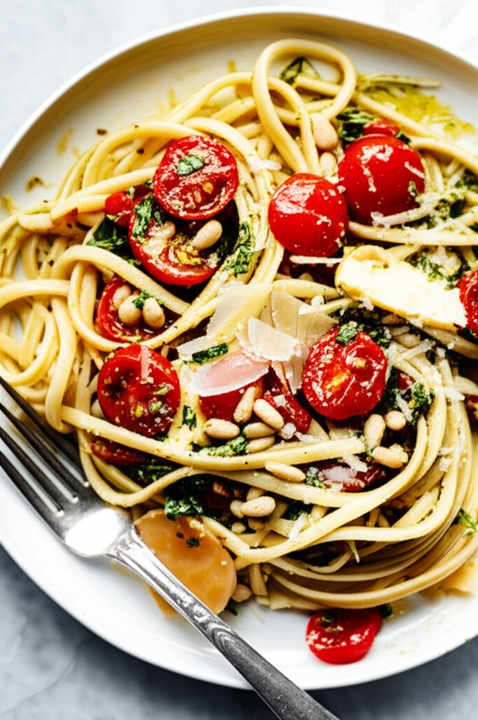 No Cook Summer Pasta image