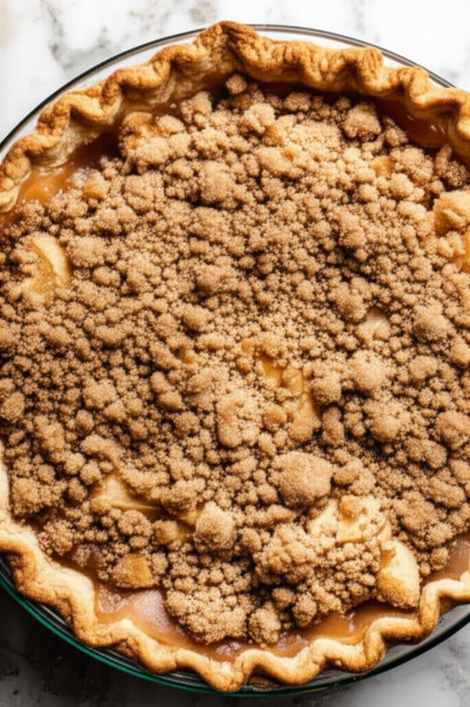 Apple Pie With Crumb Topping image